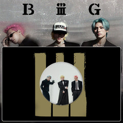 BB "BiiiG" Trailer Photo Badge Mirror Keychain