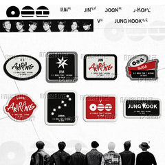 BANGTAN "ARIRANG" Acrylic Brooch PP Clip