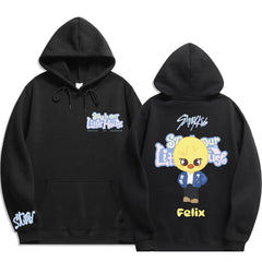 SKZ STAY in Our Little House Black Hoodie