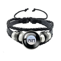 Taylor Vinyl Record Leather Bracelet