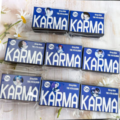 SKZ KARMA FELIX Bang Chan Hyunjin Keychain Card Sticker Gift Box