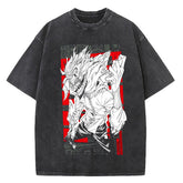 Vintage Men's Anime Dandadan Loose T-shirt