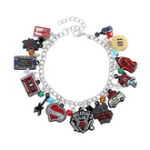 Cute Cartoon TV Pendant Bracelet