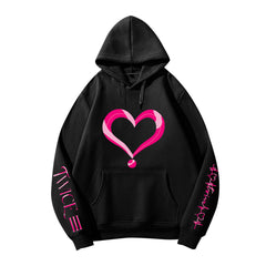 TWICE Logo Printed Pullover Hoodie