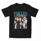 Unisex Edward Cullen Print Loose T-shirt
