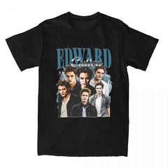 Unisex Edward Cullen Print Loose T-shirt