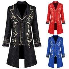 Vintage Medieval Royal Attire Jacket Cosplay Costume