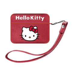 Luffy Leather Pattern Airpods Case