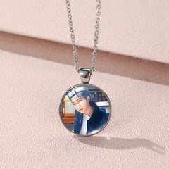 Trendy Kpop Round Necklace