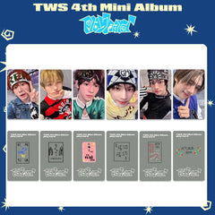 TWS Album PLAY HARD YZY Photocard