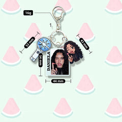MANON MEGAN Bag Pendant Keychain