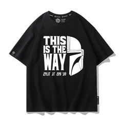 Men's Mandalorian Graphic Summer T-Shirt