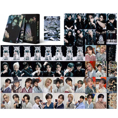 55 KPOP Giant Laser LOMO Cards