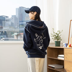 Kpop Never Walk Alone Letter Pullover Hoodie