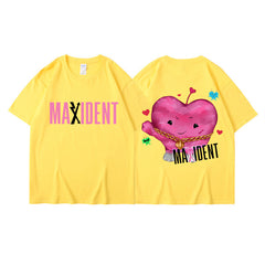 Unisex Lovely Kpop Pattern Loose Short Sleeve T-Shirt