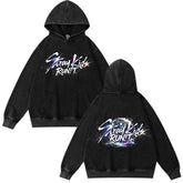 SKZ World Tour Run It Graffiti Cotton Washed Hoodie