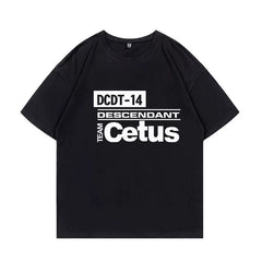 SHINYU Same Graphic Printed Round Neck T-shirt