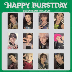 SEVENTEEN Happy Burstday Photocards