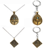 Blessed Blue Dew Talisman Necklace Keychain