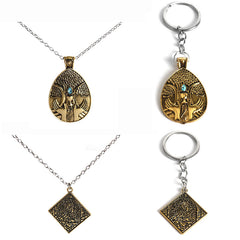 Blessed Blue Dew Talisman Necklace Keychain