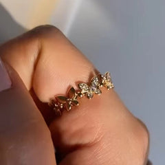 Beautiful Butterfly Ring