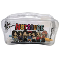 BM Hot Sauce Transparent Cosmetic Bag