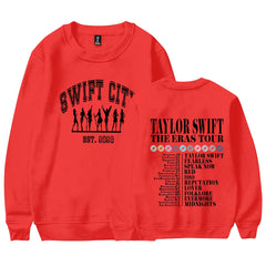 Women's Swift City Print Crew Neck Sweatshirt