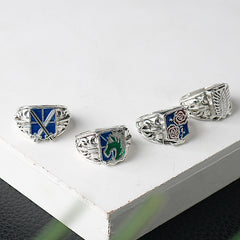 Anime Logo Open Ring