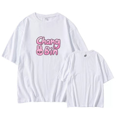 SKZ Doll Print Short-sleeved T-shirt