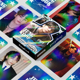 124PCS JUNGKOOK Flash Photocard Stickers