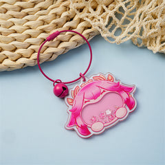 Furina Xiao Acrylic Shaker Pendant Bell Key Ring