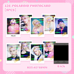SKZ Polaroid Flash Photocard 9PCS