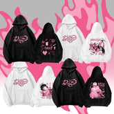 SKZ Do It Logo Printed Fleece Hoodie