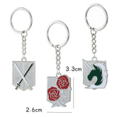 Anime Logo Keychain Pendant