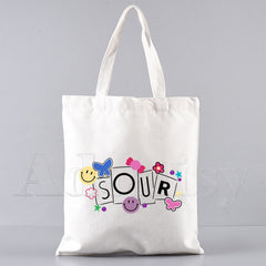 Olivia Printed Canvas Shoulder Bag