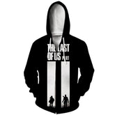 Men's Game Digital Print Zipper Loose Hoodie
