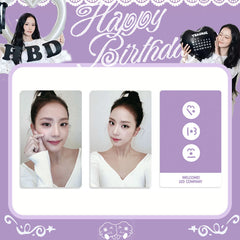 JISOO Birthday Photocard 2PCS