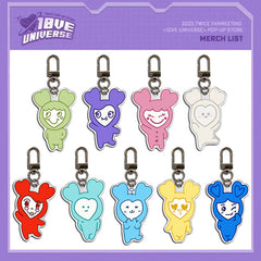 TWICE LOVELYS Cartoon Acrylic Keychain
