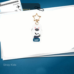 SKZ Flight Attendant Acrylic Keychain