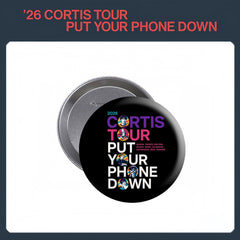 PUT YOUR PHONE DOWN TOUR Badge Pin