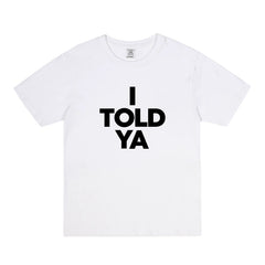 Zendaya I Told Ya Letter Short-sleeved T-shirt