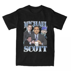 Michael Scott Graphic T-shirt Tops