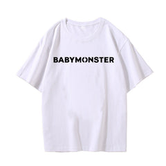 KPOP Babymonster Cotton Short-sleeved T-shirt
