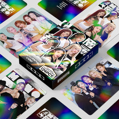 124PCS IDLE Album MONO Holographic Photocard Stickers