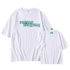 KPOP Album Echo Printed Short-sleeved T-shirt