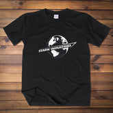 Unisex Stark Industries Round Neck Loose T-shirt