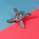 Game Eagle Brooch Badge