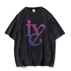 Trendy Ive World Tour Washed T-shirt Top