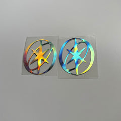 KPOP LOGO Laser Stickers