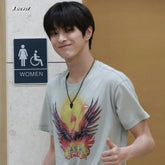 KEONHO Same Short-sleeved T-shirt Top